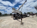 Used Boom Truck in yard
